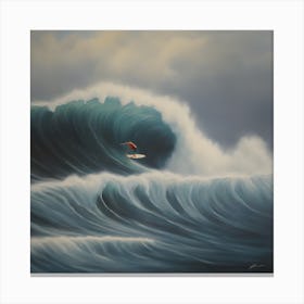 'Surfing' Canvas Print