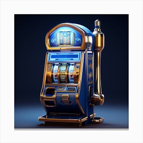 Slot Machine Canvas Print