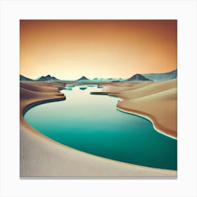 Desert - Desert Stock Videos & Royalty-Free Footage Canvas Print