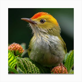 Bird In A Tree 16 Canvas Print