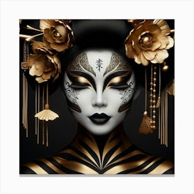 Geisha 203 Canvas Print