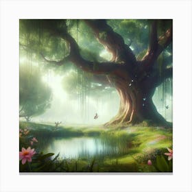 Fairytale Forest 1 Canvas Print