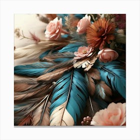 Boho Whispers of Elegance 30 Canvas Print