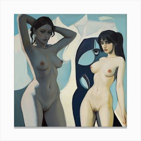 Picasso Naked Women Jpeg 3 Canvas Print