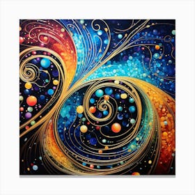 Spiral Galaxy 2 Canvas Print