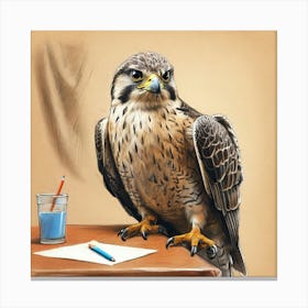 Falcon 1 Canvas Print