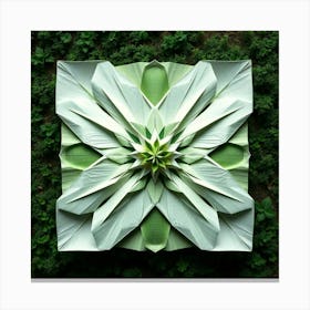 Origami Flower Canvas Print