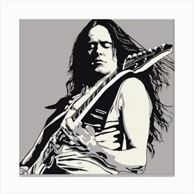 Cliff Burton Canvas Print