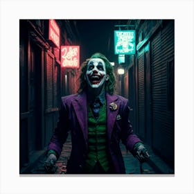 Joker 269 Canvas Print