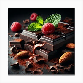 Pieces of Chocolate 4 Canvas Print