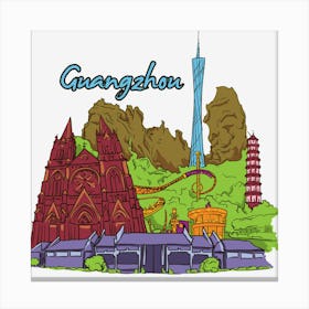 Guangzhou Canvas Print