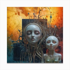 'The Twins' Canvas Print