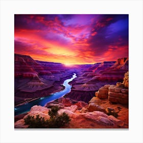 Grand Canyon Sunset Canvas Print