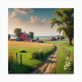 Country Road 52 Canvas Print