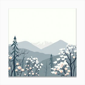 Smoky Mountains Canvas Print