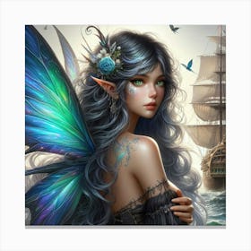 Fairy Ship Canvas Print