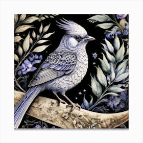 Blue Bird Canvas Print