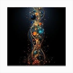 Genome As Universe Canvas Print