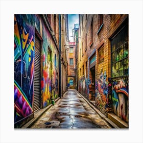 Melbourne Alley Canvas Print