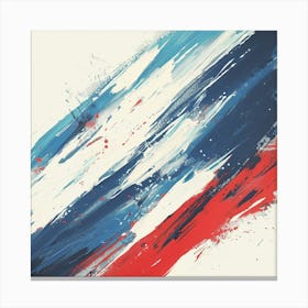 Russian Flag Canvas Print