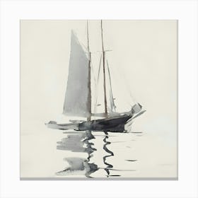 Sailboat 2 Canvas Print