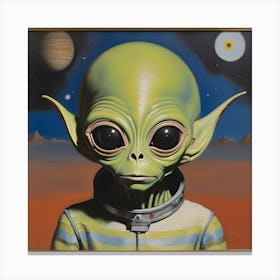 Alien 30 Canvas Print