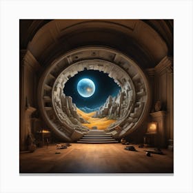 Doorway To Another World 3 Canvas Print