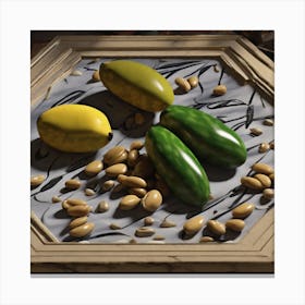 Fruit And Nuts Canvas Print