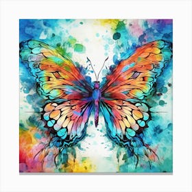 Butterfly Painting 2 Canvas Print