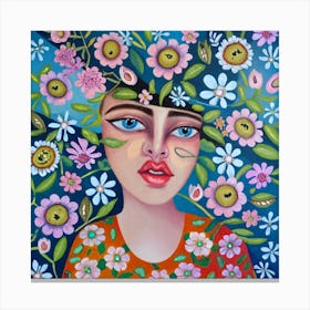 Flower Girl 2 Canvas Print