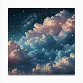 Clouds In The Sky Canvas Print