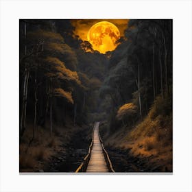 Full Moon Canvas Print