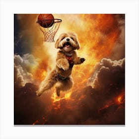 Air Dog Canvas Print