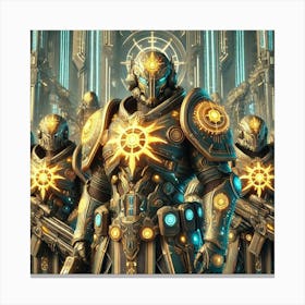 Solar Guardians Converted 2 Canvas Print