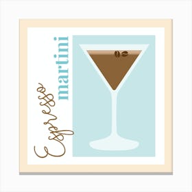 Espresso Martini Canvas Print