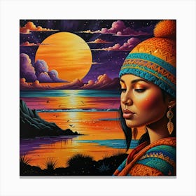 Default Sunset Dreamer Art 1 Canvas Print