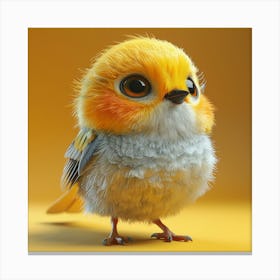 Cute Little Bird 30 Canvas Print