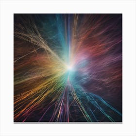 Abstract Space Background 13 Canvas Print