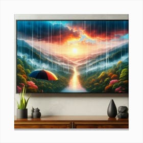 Rainy Day Canvas Print