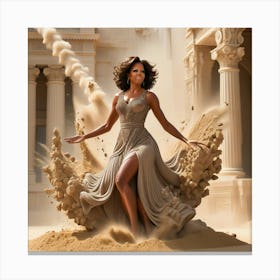 Michelle Obama 4 Canvas Print