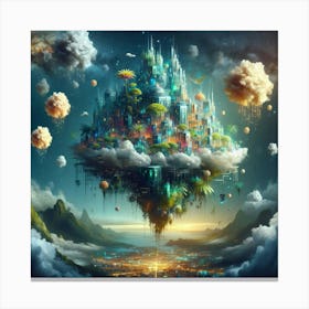 Dream City Canvas Print