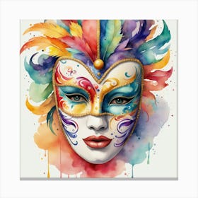 Carnival Mask 3 Canvas Print