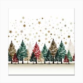 Christmas Trees Canvas Print