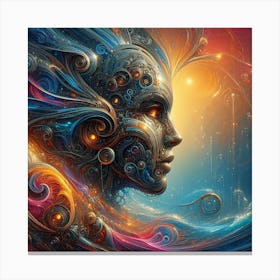 Psychedelic Art Canvas Print