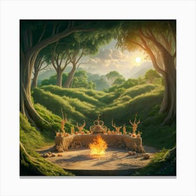 Fairytale Forest 61 Canvas Print