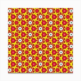 Pattern Colorful Modern Color 1 Canvas Print