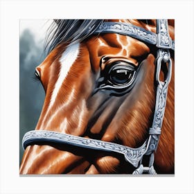 Horse Portrait 1 Canvas Print