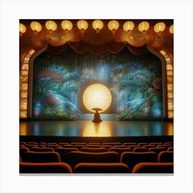 Chinese Theatre Canvas Print