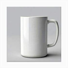 White Coffee Mug 8 Canvas Print