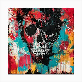 Skull Painting 21 Canvas Print